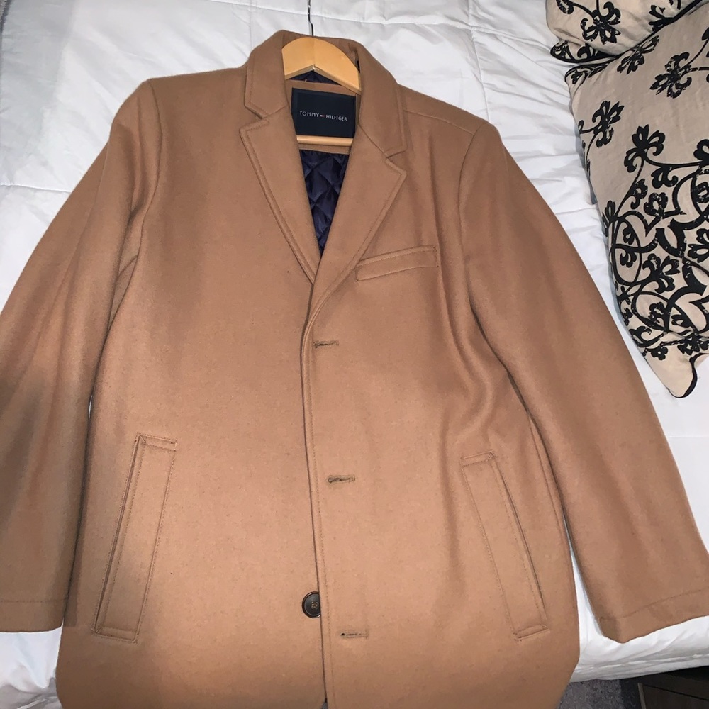 Tommy Hilfiger Tan Pea coat